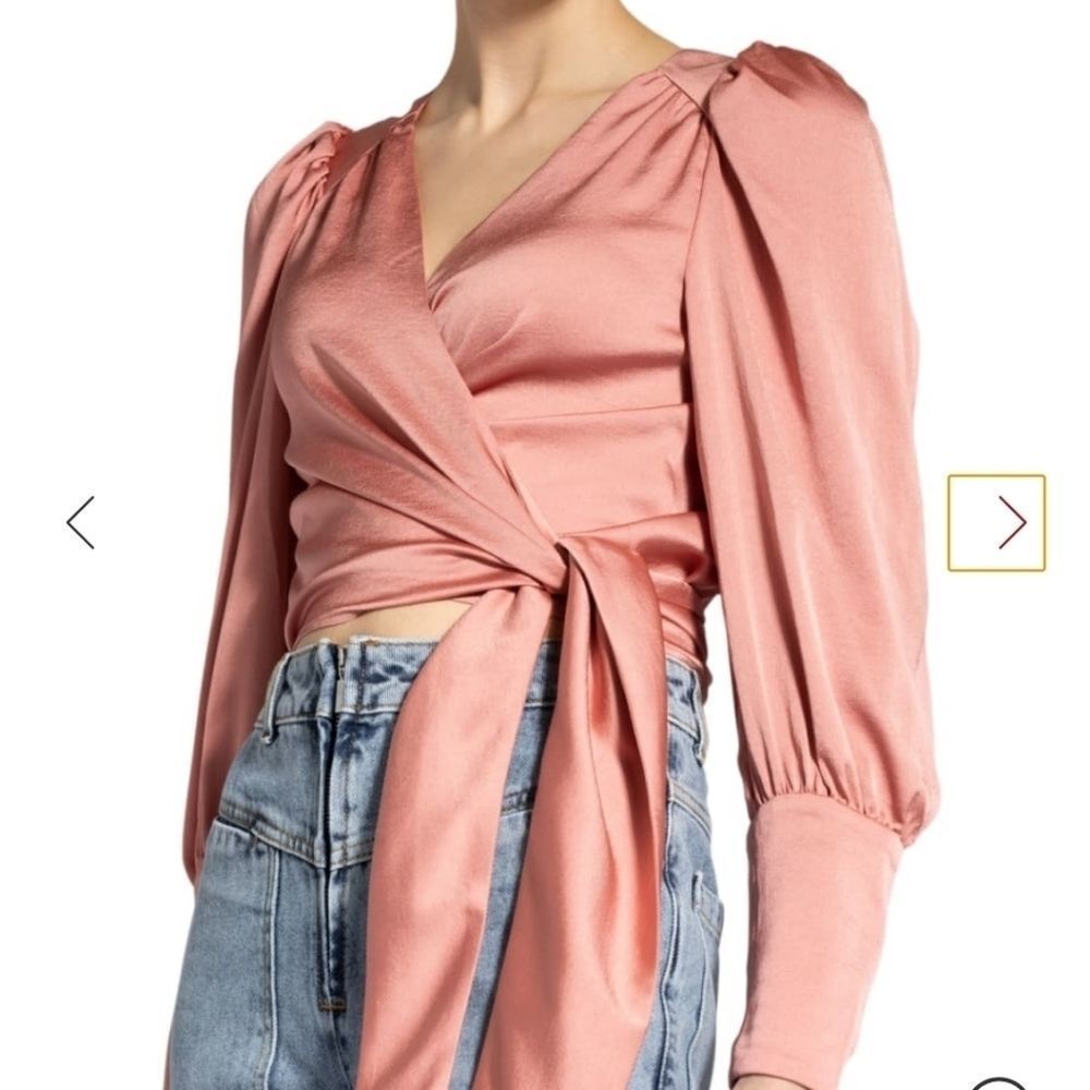ba&sh Wrap Top